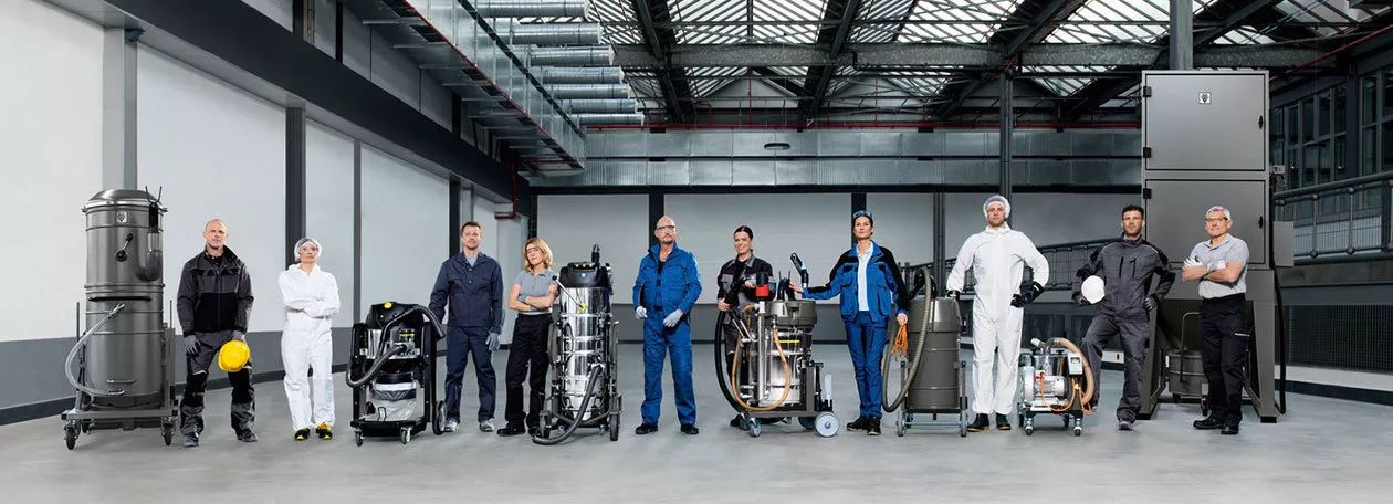 Industrial vacuums